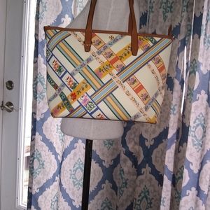Tory Burch Leather Tote, NWOT